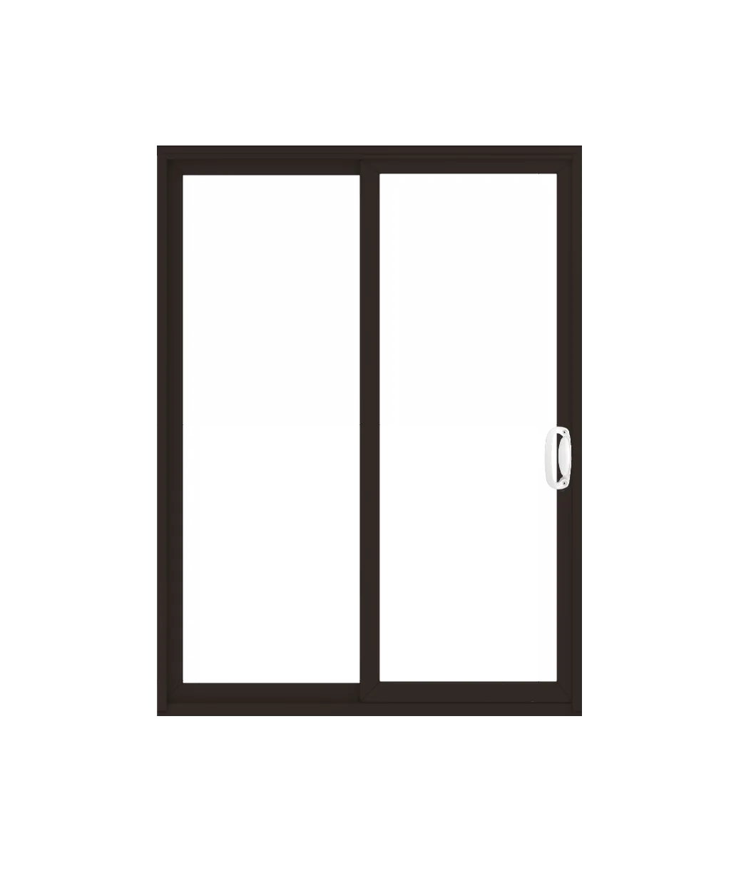 ANDERSEN PS6 200 Series Permashield 72" X 82-3/8" Sliding/Gliding Dual Pane Or Triple Pane Low-E Tempered Argon Fill Stainless Glass 2 Panel Patio Door Grilles/Screen Options
